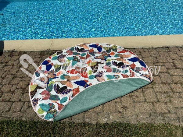 Serviette de plage - piscine ronde – Image 2