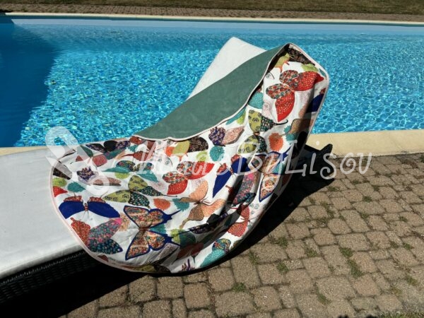 Serviette de plage - piscine ronde – Image 3